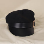 Black Military Hat