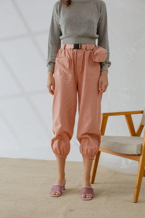 Shawntel Pocket Pants in Pink