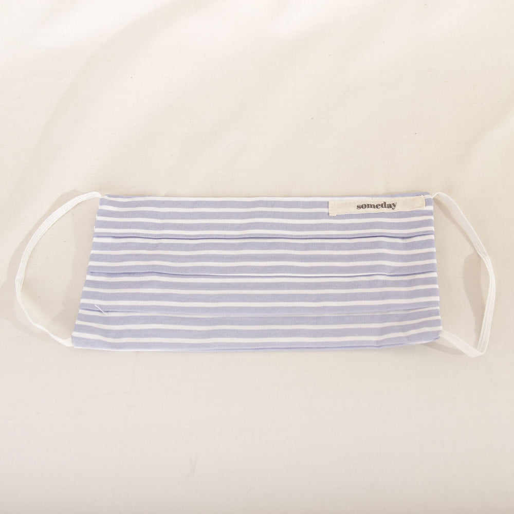 Pack of 2 Stripe Oxford Mask