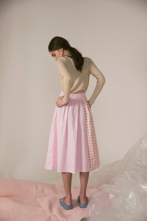 
            
                Load image into Gallery viewer, Pique Skirt in Tangerine
            
        