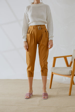 Ysabell Pants in Brown