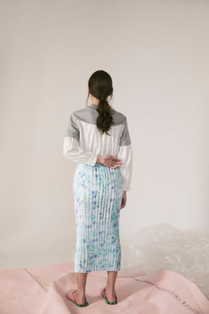 
            
                Load image into Gallery viewer, Blu Paon Sorbet Pleated Skirt
            
        