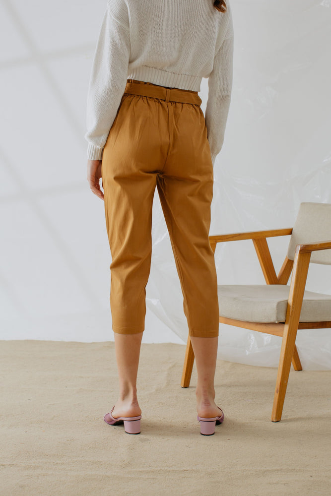 Ysabell Pants in Brown