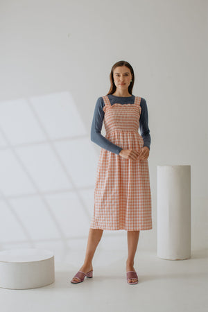 
            
                Load image into Gallery viewer, Abrienna Plaid Dress In Pink
            
        