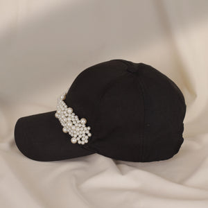 Black Pearl Cap Hat