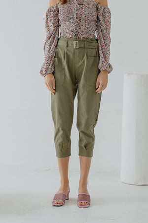 Ysabell Pants in Olive