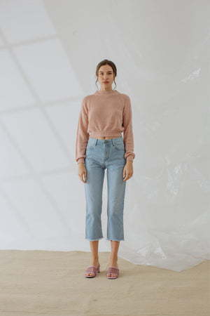
            
                Load image into Gallery viewer, Sophie Knit Sweater In Pink
            
        
