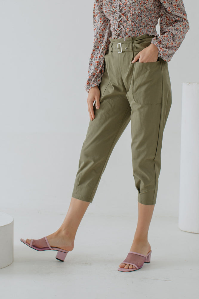 Ysabell Pants in Olive