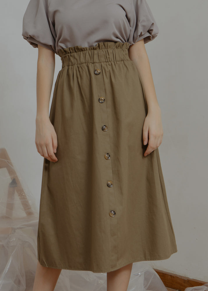 Kiara Button Skirt