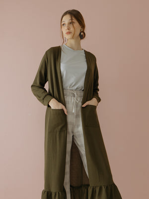 
            
                Load image into Gallery viewer, Casbia Long Cardigan Green
            
        