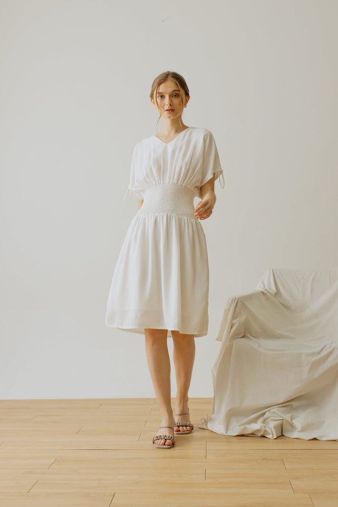 
            
                Load image into Gallery viewer, Paulette Dress White
            
        