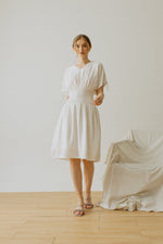 Paulette Dress White