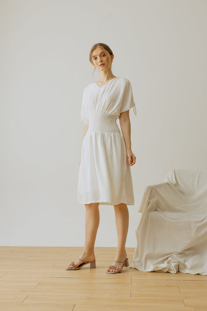 
            
                Load image into Gallery viewer, Paulette Dress White
            
        