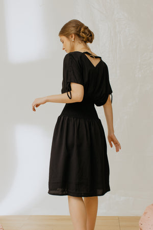 Paulette Dress Black