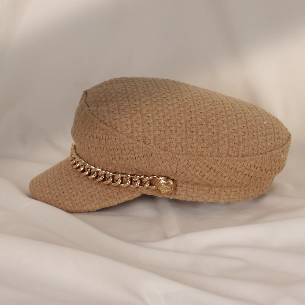 Olga Gold Chain Hat